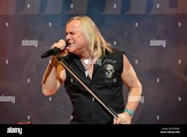 Kyiv, Ukraine. 06th Dec, 2018. Bernie Shaw with Uriah Heep performing in  Kiev Credit: Aleksandr Gusev/Pacific Press/Alamy Live News Stock Photo