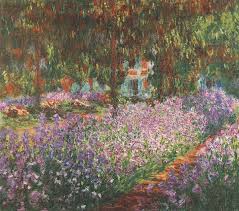 Claude monet lebte und malte in seinem haus die letzten 40 jahre seines lebens. Claude Monet Monets Garten Ei Giverny Wandbild Kaufen