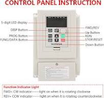 Amazon.com: VFD Inverter Variable Frequency Drive 220V 4kW ...