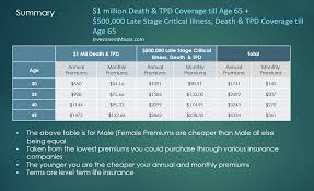 Life insurance with critical illness is not a separate life insurance policy. The Cheapest Term Life Insurance In Singapore Updated December 2020 Investment Moats