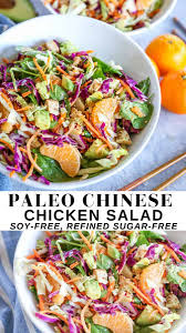 In a separate bowl, whisk together 3 tablespoons soy sauce, vinegar,. Paleo Chinese Chicken Salad The Roasted Root