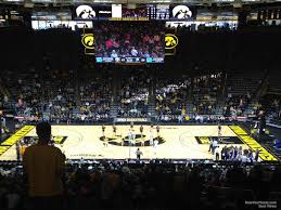 Carver Hawkeye Arena Section A Rateyourseats Com