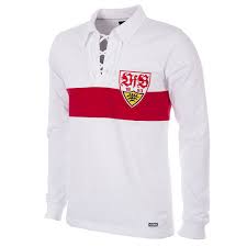 Zukünftig werden die cannstatter jungs in jako trikots spielen. Vfb Stuttgart 1958 59 Retro Trikot