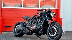 Yamaha Vmax Fast Ruby By Liberty Yam Dark Kustom Custom Bikes