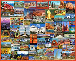 From new york city to the eiffel tower in paris, france, we've got the hot spots from around the world right here. Buy White Mountain Puzzles Best Places In America 1000 Piece Jigsaw Puzzle Online At Low Prices In India Amazon In