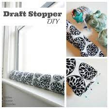 How To Make A Draft Stopper For A Window Or Door Draft Stopper Diy Draft Stopper Window Draft Stopper
