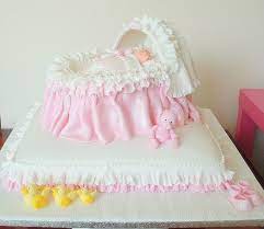 Baby S Crib Cake Baby Shower Cakes Baby Cake Baby Shower Princess