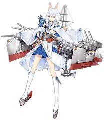 Azur lane's personification of the aircraft carrier kaga (加賀). Kaga Battleship Azur Lane Wiki Fandom