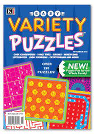 We did not find results for: Variety Kappa Puzzles
