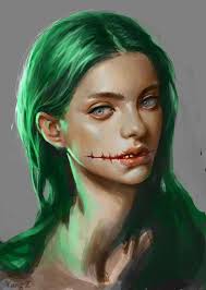 Green Hair Girl By Yangzheyy Green Hair Girl Anime Green Hair Black Hair Boy I will also explain the method behind it, so that you. yangzheyy green hair girl anime