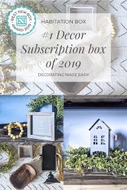 Monthly Home Decor Subscription Box In 2020 Eco Friendly Decor Best Subscription Boxes Cute Home Decor