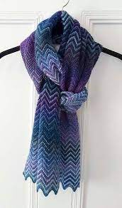 The best light & lacy knit scarf patterns: Zickzack Scarf Scarf Knitting Patterns Scarf Pattern Scarf Crochet Pattern