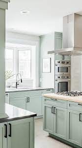 Light grey kitchen cabinets with black handles moderna stock quote. 34 Top Green Kitchen Cabinets Good For Kitchen Get Ideas Green Kitchen Cabinets Kitchen Cabinet Design Kitchen Cabinets Grey And White