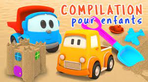 Comme d'habitude crusher a triché, en plaçant des blocs sur la route. Compilation 1h Pour Enfants De Dessins Animes De Leo Et Voitures Youtube