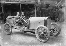 File:Jules Goux in his Peugeot at the 1912 French Grand Prix at ...