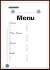 Downloadable Wedding Menu Template Free