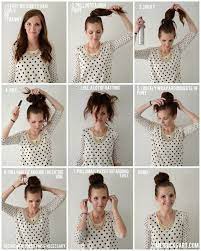 Messy Bun Tutorial Thick Hair Styles Hair Styles Long Hair Styles