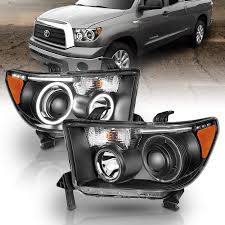 I thought it was the exterior and fixable (having done it before), but after a trial buffing/sanding with recommended plastic restoration. Amazon Com Amerilite For 2007 2013 Toyota Tundra 2008 2017 Sequoia Xtreme Led Halo Tubes Black Projector Headlights Set Passenger And Driver Side Automotive