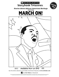 This coloring book page features a picture of dr. You Might Also Like Clifford Printable Birthday Coloring Page From Scholasticgiveaway What Martin Luther King Jr Coloring Books Coloring Pages Inspirational