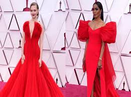Amanda seyfried toasts to classic award show glamour at the 2021 oscars. E14jhyriaf5wrm