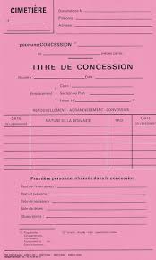 Acte de concession fun?raire perdu. Fiche De Concession Cimetiere Etat Civil Collectivites Locales Documents Accessoires La Boutique Berger Levrault
