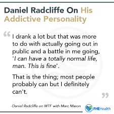 From rumi and ghandi, to barack obama and eleanor roosevelt, we've gathered together 41 overcoming challenges quotes to help you on your. Daniel Radcliffe S Struggle With Ocd And Alcoholism