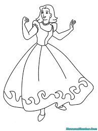 Edu book menggambar dan mewarnai princess www. Gambar Mewarnai Princess