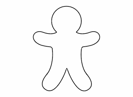 Drawing tutorials for kids and beginners. Gingerbread Man Drawing Novocom Top