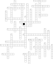 The goal of our worksheet is to fill the white squares with letters, creating words or phrases, with solving clues which guide to the answers. Disney Crossword Puzzles