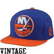 Ny Islander Hats Mitchel Ness New York Islanders Vintage Xl Logo 2t Snapback Hat Royal Blue Orange By Mitchell Xl Logo New York Islanders Snapback Hats