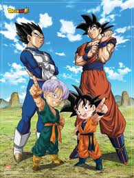 Vegeta Trunks Goku E Goten Dragon Ball Super Goku Anime Dragon Ball Super Dragon Ball Z