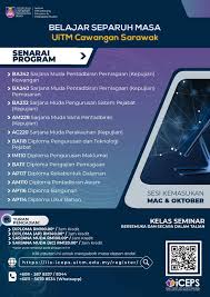 Sebuah jawatankuasa siasatan dalaman telah ditubuhkan untuk mengurus dan menyelaras pada bulan november, 2 pelajar uitm telah mengharumkan nama negara apabila memenangi. Senarai Program Diploma Sarjana Muda Mod Separuh Masa Uitm Terdapat 80 Program Di 12 Cawangan Seluruh Malaysia Menanti Anda Mohon Sekarang Untuk Sesi Kemasukan Mac 2021 Https Iis Iceps Uitm Edu My Register Hubungi Kami Untuk Pertanyaan
