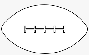 Pngtree provides you with 767,773 free transparent football outline clipart png, vector, clipart images all of these football outline clipart resources are for free download on pngtree. Football Clipart Football Lace American Football Logo Black And White Png Image Transparent Png Free Download On Seekpng