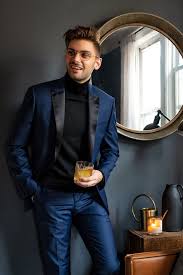 The Holidays Are A Perfect Time For A Good Party Dress The Part In A Tuxedo From Express You Can P Party Outfit Men Wedding Outfit Men New Years Eve Outfits