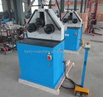 3-Rollen-Biegemaschine für Winkeleisen-Stahl walz fabrik direkt aus China  mit 220-V-Getriebemotorgetriebe Gebraucht zustand