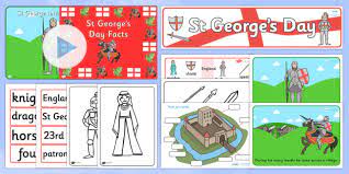 St george's day is the patron saint's day of england, marked around the country on 23 april each year. St Georges Day Resource Pack Teacher Made