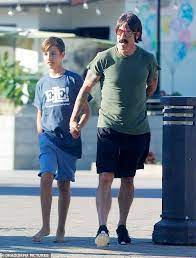 There, father and son witnessed the first wave of new york punk bands. Red Hot Chili Peppers Anthony Kiedis Steps Out With His Son Everly 11 In Malibu Daily Mail Online