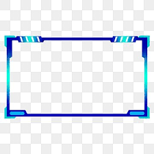 Blue Cyan Twitch Screen Overlay Face Streaming Design Twitch Png Transparent Clipart Image And Psd File For Free Download Logo Design Video Graphic Technology Overlays