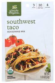 It tastes great and i've been. Simply Organic Mild Taco Seasoning Mix 1 13 Oz Walmart Com Walmart Com