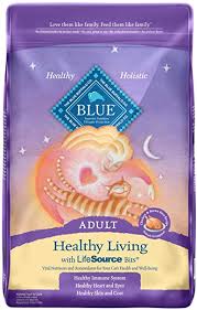 Like humans, cats require good nutrition to stay healthy and avoid getting sick. Amazon Com Blue Buffalo Healthy Living Natural Adult Dry Cat Food Chicken Brown Rice 15 Lb Dry Pet Food Pet Supplies