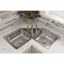 My husband's vanity is 36 wide. Elkay Dayton 32 L X 32 W Double Basin Drop In Kitchen Sink Reviews Wayfair