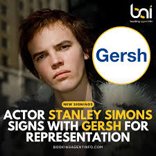 Actor Stanley Simons @slurpystan, breakout star of A24's "The Iron Claw,"  has signed with Gersh @thegershagency for representation. Simons delivered  an outstanding performance as Mike Von Erich, the youngest of the Von