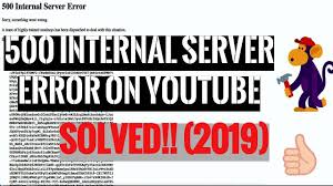 If you are also troubled by this issue, here are a couple of troubleshooting tips to help you fix oops! Fix 2019 500 Internal Server Error On Youtube Sorry Something Went Wrong Trained Monkeys Youtube
