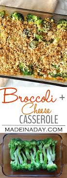 Broccoli And Cheese Casserole Made In A Day