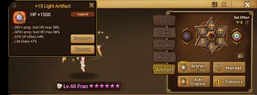 Is this a good Artifact for Fran? : r/summonerswar