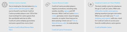 They make sure that all players have the opportunity to play different games for free and choose their favorite ones before betting with real money. Cool Cat Casino Coolcat Casino Com Get 50 Free Spins Right Now And Win Review