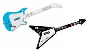 using wii guitar hero controller with rock band