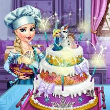 Elsa S Wedding Cake Game