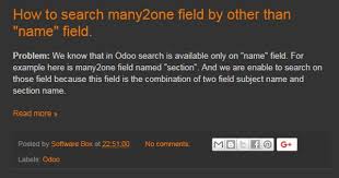 How To Search Many2one Field By Other Than Name Field Names Search Field