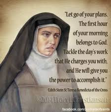 Edith Stein Quotes Quotesgram Saint Quotes Catholic Catholic Quotes Cross Quotes